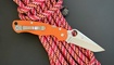 Spyderco Paramilitary 2 Orange Tanto реплика купить