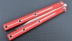 balisong squid industries krake raken red dual tone replika nozheman kharkov