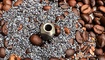 real steel titanium lanyard bead pyramid silver l1210