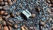 real steel titanium lanyard bead hexagon silver l1100