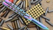 купить Балисонг CS GO градиент