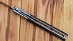 nozh fisherman slim wood flipper tc028 obzor