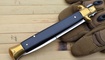 Итальянский стилет Stiletto Dark Horn SKM S23B-H 100 мм цена