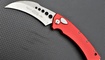 skladnoy kerambit microtech custom hawk obzor