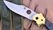 nozh spyderco schempp bowie c190cf replika foto
