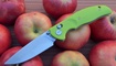Нож Y-START JIN02 fruit green
