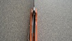 Нож Python F95 orange4