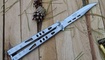 Нож бабочка Microtech Tachyon II satin blade