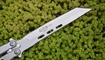 Нож бабочка Microtech Tachyon II white tanto трюки