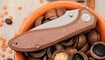 Kubey Ruckus Tan Micarta KU314M Ножеман клуб