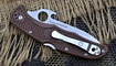 Spyderco Endura 4 Emerson Wave C10 brown купить