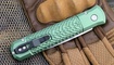 Pro-Tech Godfather Green Jigged Aluminum реплика