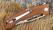 Складной нож Nimo Knives R8 коричневый Киев