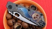 Складной нож Strider SMF Striped Winged Scull Tanto Хмельницкий