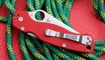Складной нож Spyderco Para Military 2 Exclusive Tanto G10 красный Украина