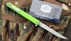 EDC нож Fisherman Slim Flipper TC027 салатовый цена в Украине