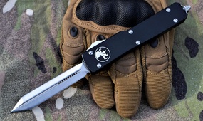 Автоматический фронтальный нож Microtech Ultratech