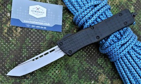 Автоматический нож Microtech Signature Series Combat Troodon Delta Tanto