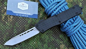 Автоматический нож Microtech Signature Series Combat Troodon Delta Tanto