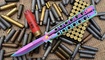 Нож Балисонг CS GO градиент