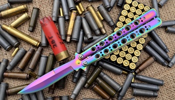 Нож Балисонг CS GO градиент
