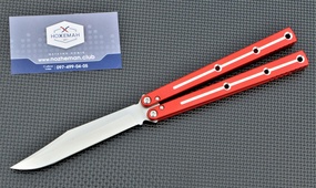 Балисонг Squid Industries Krake Raken Red Dual Tone
