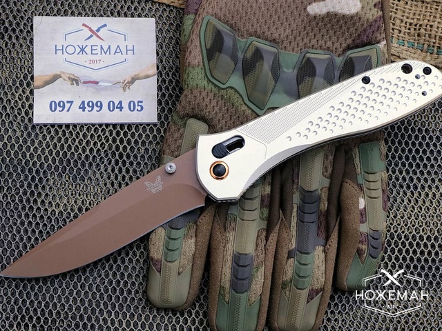 Benchmade Seven Ten 710FE-24 Gray Aluminum