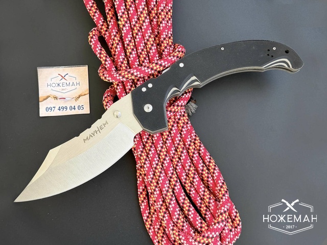 Cold Steel Mayhem Modified Cleaver ATLAS Lock Black/Gray GFN