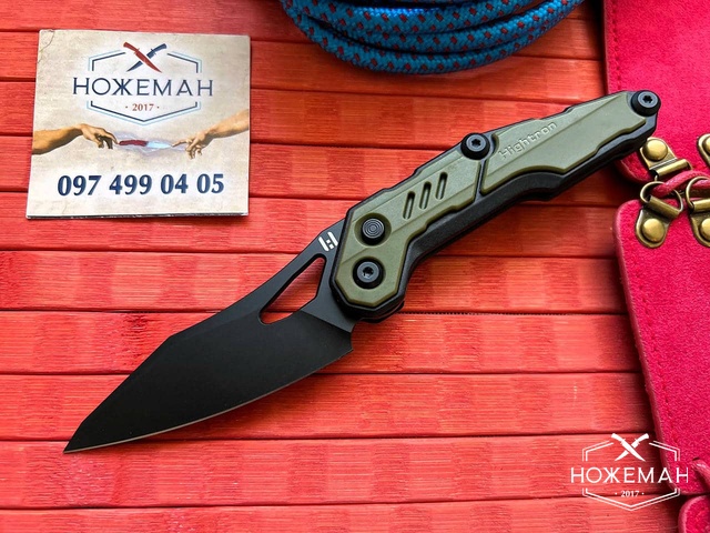EDC нож Hightron Spectron Green