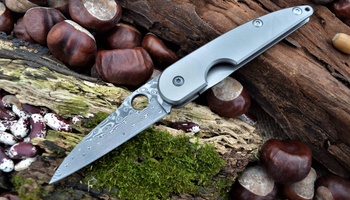 EDC нож из дамасской стали Spyderco