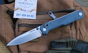 EDC нож RealSteel Perix Denim Micarta