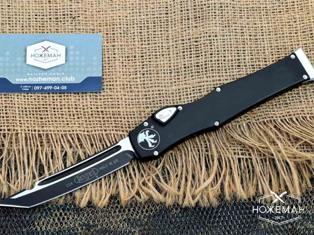 Фронтальный нож Microtech Halo 6 Tanto 250-1