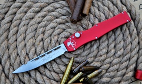 Фронтальный нож Microtech HALO 5 Drop Point