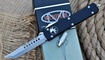 Фронтальный нож Microtech Ultratech Hellhound Tanto