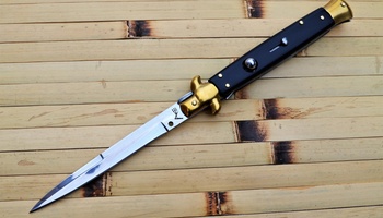 Итальянский стилет AKC Stiletto Dark Wood 28cm - 11