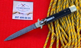 Классический итальянский нож AKC Leverletto Plus Natural Horn
