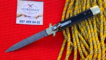 Классический итальянский нож AKC Leverletto Plus Natural Horn