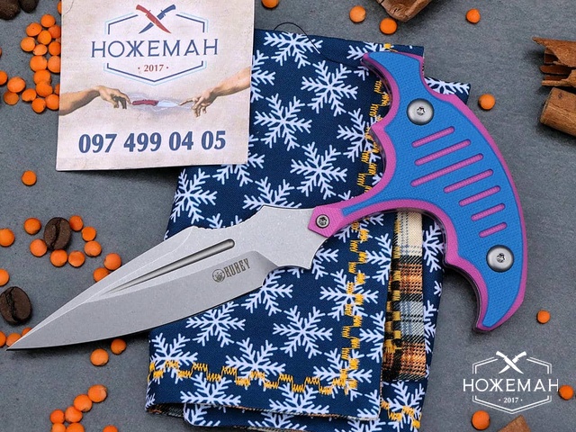 Kubey Medusa Pink Blue G-10 KU242F