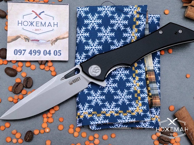 Kubey Raven Black G10 KB245D