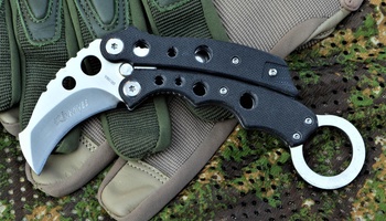 Керамбит складной Mantis Vuja De Balisong Karambit реплика