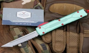 Microtech Bounty Hunter Apocalyptic Full Serrated