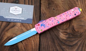 Microtech Exclusive Dessert Warrior Ultratech S/E OTF Donut Pink