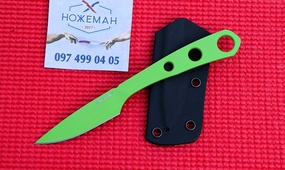 Neck knife RealSteel Marlin Zombie Green