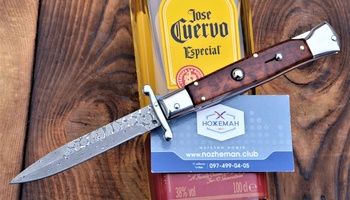 Нож A.G.A. Campolin Swinguard 23cm snake wood