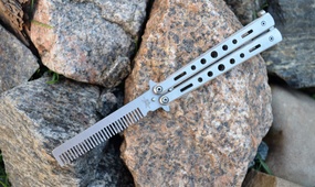 Нож бабочка Benchmade тренировочный