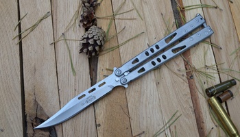Нож бабочка Microtech Tachyon II satin blade