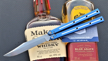 Нож бабочка Squid Industries Krake Raken