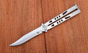 Нож бабочка The One clip point