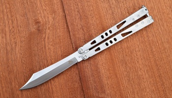 Нож бабочка The One Scimitar