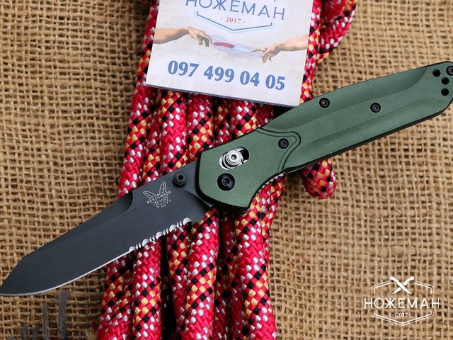 Нож Benchmade 940 Osborne Half Serrated